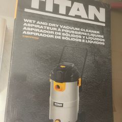 New Titan wet and dry vacuum