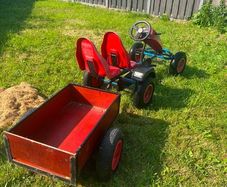 berg go kart and trailor