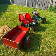 berg go kart and trailor