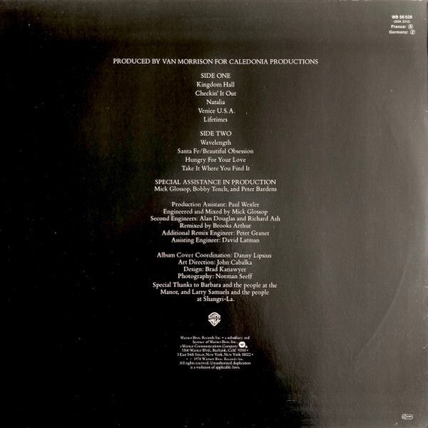 Van Morrison Wavelength LP