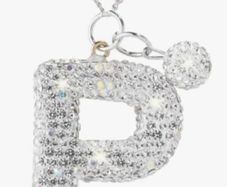 Brand New Mikovivi Glitter Letter Necklace,