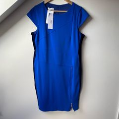 BNWT Tia Cobalt Blue Midi Dress