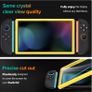 [4-Pack for Switch 2 Screen Protector with Alignment Frame Tool, 30-second installation- Bubble-Free Application - 9H Hardness -Tempered Glass Protection Film for Nintendo Switch 2 Model 2025 Image 4