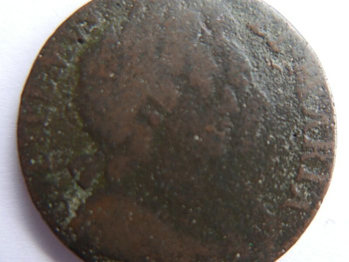 Half Penny of William III and Mary II (1689 to 1694)
