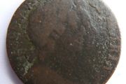 Half Penny of William III and Mary II (1689 to 1694)