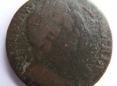 Half Penny of William III and Mary II (1689 to 1694)
