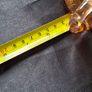 Beautiful Old Glass Thumb Oil Lamp It features a Tall Slender Glass Chimney designed to protect the flame and improve combustion Postage Available Image 9
