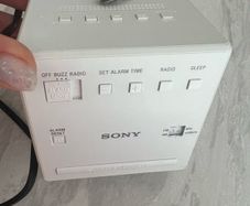 Sony ICF-C1 Horloge Blanc