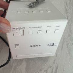 Sony ICF-C1 Horloge Blanc