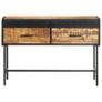 Console Table 110x35x75 cm Rough Mango Wood Image 4