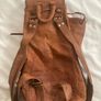 Real Leather Backpack, Handmade Image 7