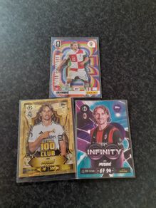 Luka Modric - 3 Rarer Cards on offer Match Attax / Panini