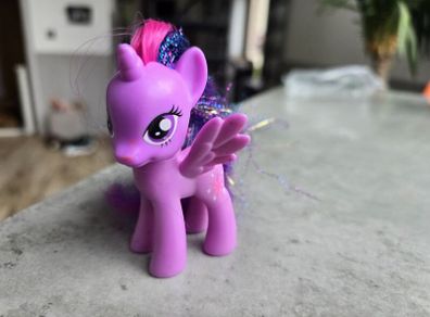 Twilight Sparkle Tinsel Glitter Brushable 2010 HTF MLP G4 My Little Pony