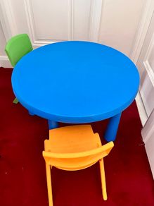 Children's table and two chairs