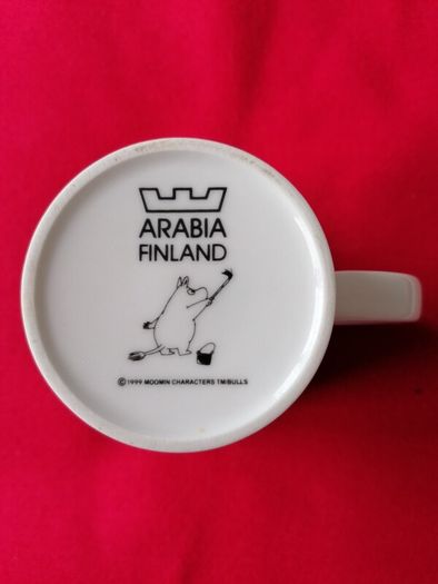 Arabia Finland Vintage Moomin Ceramic Mug 1999