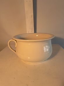 Porcelain Chamber Pot
