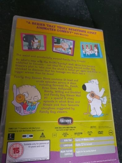 Family Guy DVD