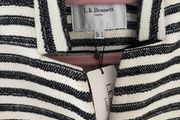 LK Bennet stripped blazer