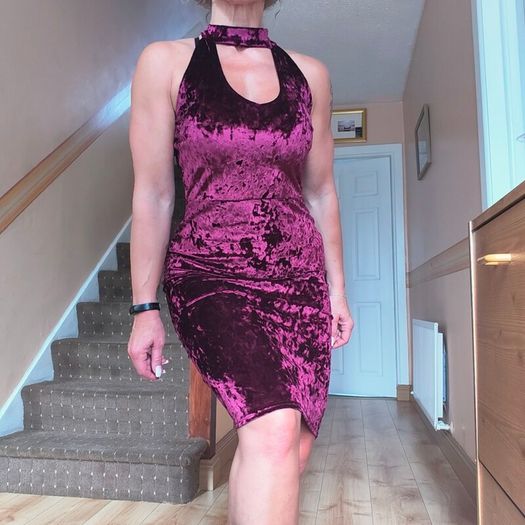 Very elegant velvet dress, size 12