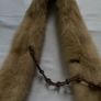Vintage Real Fur Stole / Scarf Mink Style Retro Fur Wrap Image 3