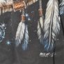 Vintage Wild T Shirt American Indian Wolves Dreamcatcher Print Fromt And Back Size Medium Image 3