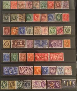Great Britain stamp lot