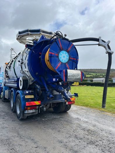 Scania  R420 Vac / drain jet truck - In test