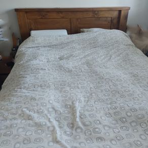Bedframe and matching lockers available