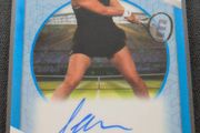 Jessica Bouzas Maneiro On Card Blue Autograph Refractor 088/150 2026 Topps Chrome Tennis