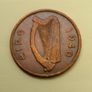 1940  Eire 1/2d Half Penny Image 2