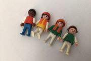 4 Vintage 1980s Smaller than average  Playmobil Figures