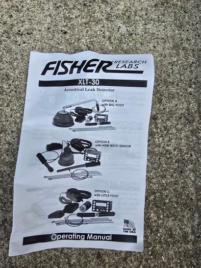 fischer xlt 30 liquid leak detector