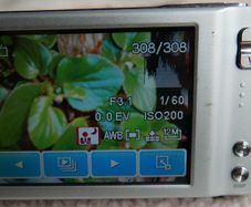 Digital Camera Silver Crest 12MP Digital Camera , touch screen 2GB CD card