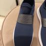 Navy trainer shoes from Dunnes stores Image 2