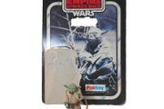 Star Wars Vintage Yoda Palitoy ESB Card Extra Snake Cane Variant 1980