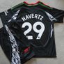 Havertz kids football kit Arsenal 24-25 Last Season Away Clearance Price Jersey Image 2