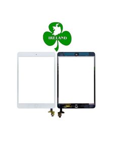 For iPad Mini 1/2 White/Black Touch Screen Digitizer Glass with IC Chip + Home Button