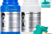 Super Elastic Silicone Mould Making Kit, Mould Making Silicone Rubber 21.16 oz, Liquid Silicone Rubber Mould Making, Ideal for Casting 3D Silicone Moulds| Food Molds 1:1 by Volume (FREE POSTAGE)