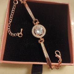 Brand New rosegold diamante bracelet