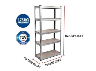 Garage Shed Home Office Storage Shelving Racking