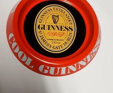 Very rare Guinness belfast metal ashtray,,from late 70s ,early 80s,,,,,few marks on rim, with age,overall excellent condition,,price includes post to anywhere in Ireland thank you,see pictures for condition,,take as is ,new old stock .