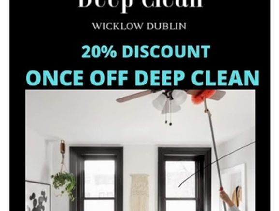 20% Off All Deep Clean Packages