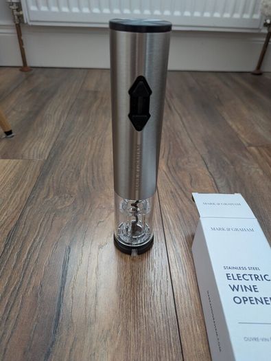 Mark & Graham Stainless Steel Electric Wine Opener