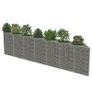 Gabion Wall Galvanised Steel 450x30x100 cm Image 3