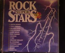 Rock Super Stars Vol. 2 CD (Bowie, Genesis, Al Stewart, Roxette, etc.)