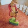 Hand Carved Figures x 2 for Sale Image 2