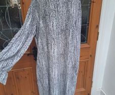 Long COS grandfather style shirt dress