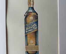 Watercolour - Johnny Walker Whiskey