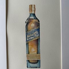 Watercolour - Johnny Walker Whiskey
