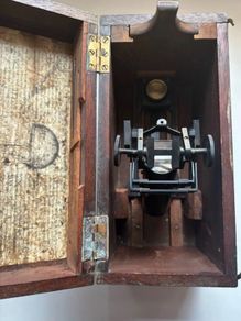 Antique 1900 Prismatic Azimuth Mirror